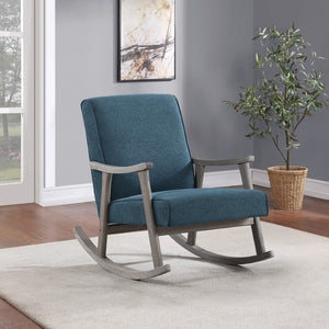 OSP Home Furnishings Gainsborough Rocker Azure