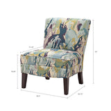 Madison Park Hayden Modern/Contemporary Slipper Accent Chair FPF18-0052 Multi