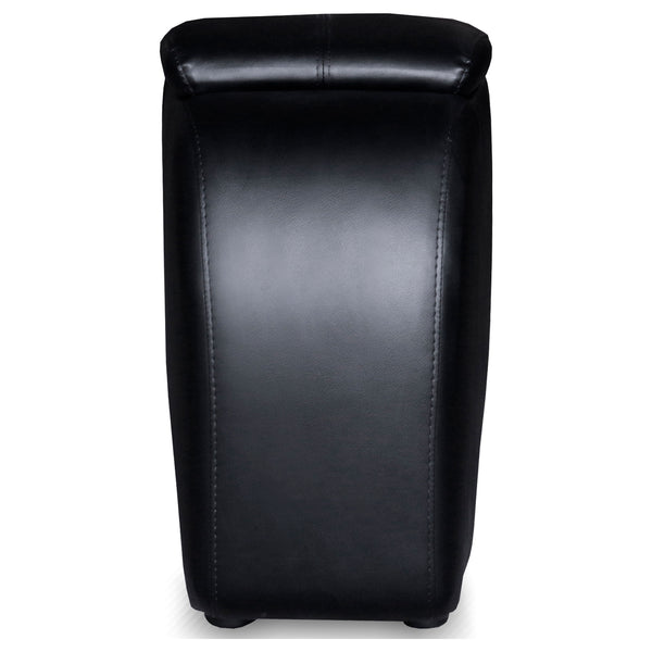 English Elm Greenfield Top-grain Leather Home Theater Sofa Set with Wall-hugger Recliners B062S01156