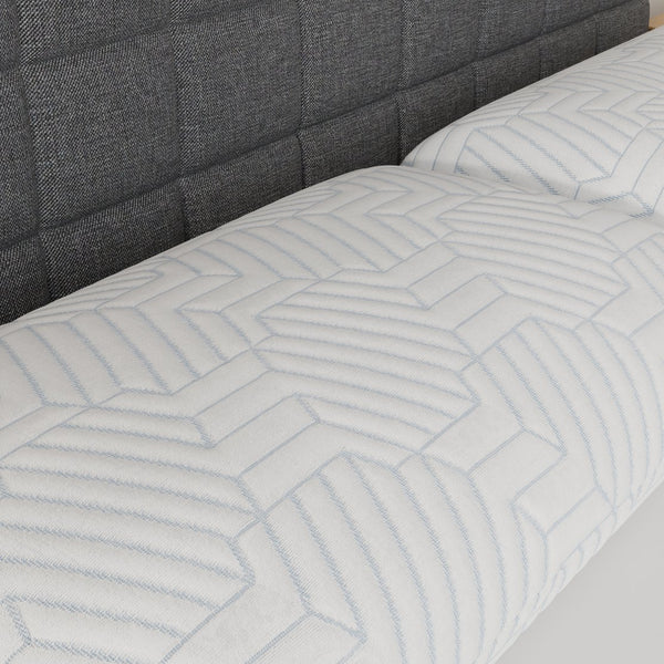 English Elm Fria Memory Foam Cooling Pillow with Phase-change Cover for Deep Restful Sleep B047P387680