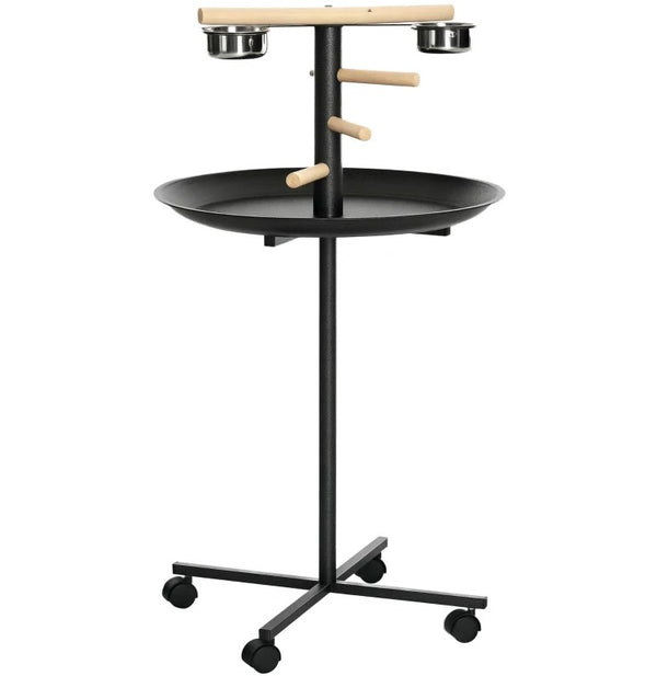 English Elm Pet Feeder Station with Mdf Storage Cabinet and Raised Stainless Steel Bowls for Large Dogs T3971P415898