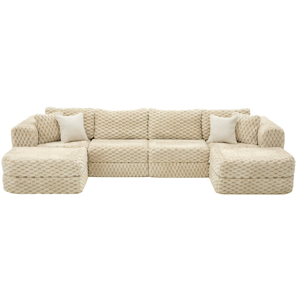English Elm Swivel Barrel Accent Chair Chenille Tufted Round Club Seat for Living Room Lounge Coffee N719S002360S