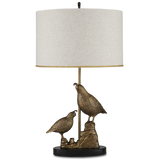 Codorniz Brass Table Lamp