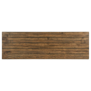 English Elm Castleton Modern Distressed Brown Wood Console Table - Stylish Entryway & Living Room Storage Solution B062P375517