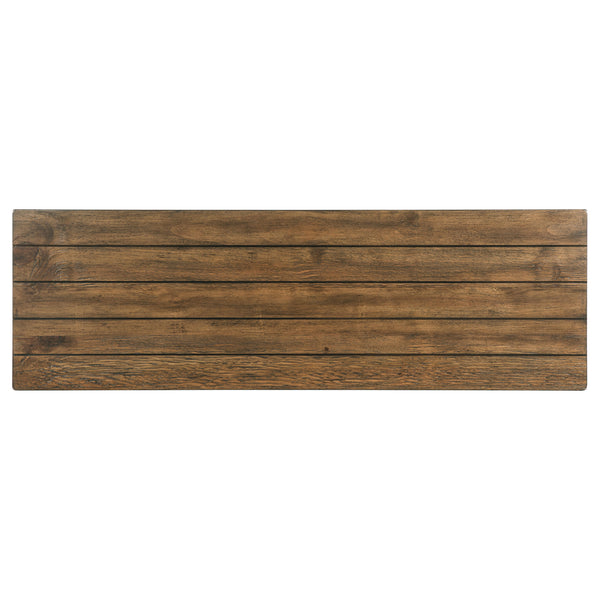 English Elm Castleton Modern Distressed Brown Wood Console Table - Stylish Entryway & Living Room Storage Solution B062P375517