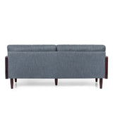 Christopher Knight Home® - Noble House - Sofia Mid-Century Modern Upholstered 3 Seater Sofa