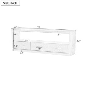 English Elm Christopher Knight Home® - Mirod Stylish Tv Stand: Classic Minimalist Console With 3 Storage Drawers, Perfect For Any Space N760P251944E
