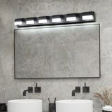 English Elm Modern Bathroom Vanity Lighting 6-Light Led Vanity Lights Over Mirror Bath Wall Lighting