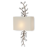 Crystal Bud Tall Wall Sconce