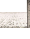 Unique Loom Outdoor Modern Cartago Machine Made Abstract Rug Gray, Ivory 9' 0" x 12' 0"