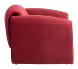 Horten Accent Chair Red 110026 Zuo Modern