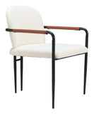 Sibu Dining Chair - Set of 2 Cream 109963 Zuo Modern