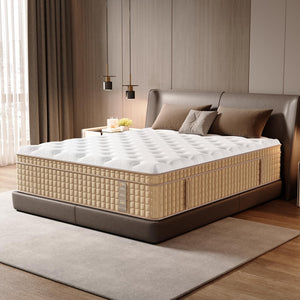 English Elm 14 Inch Queen Hybrid Mattress Gel Foam Pocket Springs Cooling Certipur Certified B2716P242969