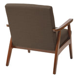 OSP Home Furnishings Davis Chair Klein Otter