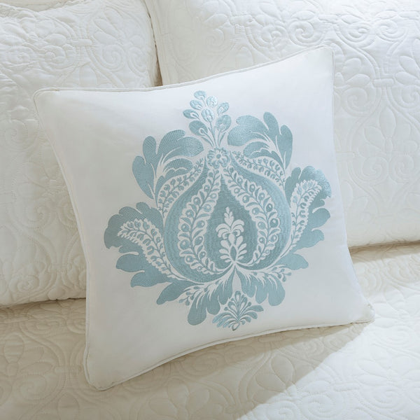 English Elm 6 Madison Park Quebec Daybed Cover Set Reversible Twin 6-Piece Cottage Quilted Microfiber with Antimicrobial Protection White 17.72 L x 15.75 W x 8.66 H B03597488