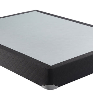 English Elm Maynard Split California King Box Spring with Grey Fabric and 9 Inch Profile B062S01779