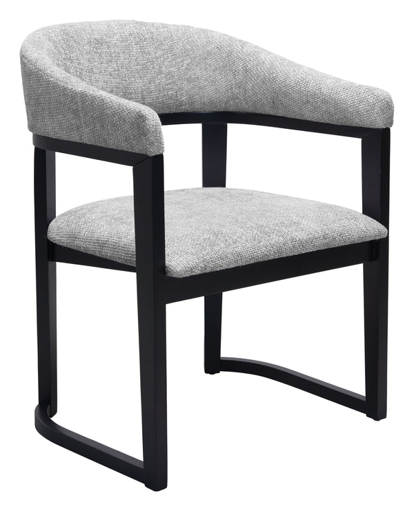 Zuo Modern Anasa Dining Chair Gray - Stylish Modern Design With High-quality Fabric For Chic Home Décor Gray 100% Polyester,Rubberwood 110499-zuo-modern