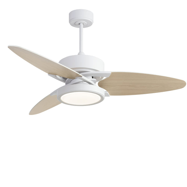 English Elm Light Pro 52" Smart Led Ceiling Fan With Remote Control – Energy-Efficient, Quiet, And Stylish Design T3177P284009
