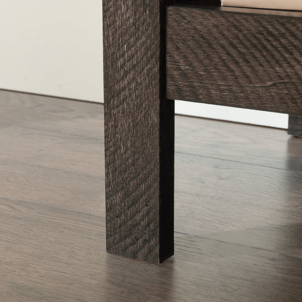 English Elm Bookcase, Sleek Black Finish With 9 Compartments – Perfect For Home Or Office Décor & Storage Solutions B356P402808