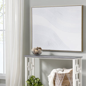 Crestview Collection White Ways Decorative Wall Art - Elegant Crestview Design For Stylish Home Décor - China Crafted   Cvtop3142