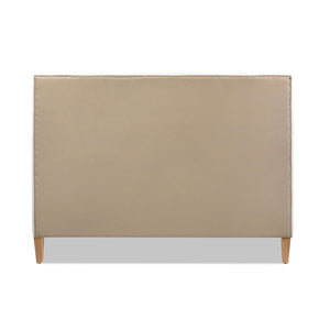 English Elm Jennifer Taylor Home - Haley Upholstered Cane-Back Platform Bed - Elegant Antique White Design For Stylish Bedrooms B2719P238201