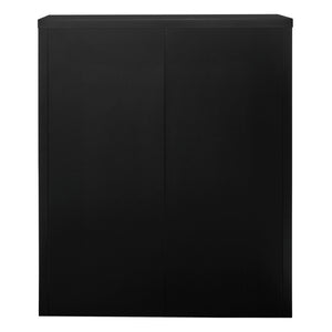 OSP Home Furnishings 42" Locking Office Storage Cabinet with Adjustable Shelves for Organized Workspaces ST423618-B
