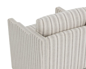Sunpan SCALA Dining Armchair - Gifford Script Upholstered Chair for Modern Elegance and Comfort in Dining Spaces 112510