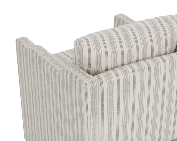 Sunpan SCALA Dining Armchair - Gifford Script Upholstered Chair for Modern Elegance and Comfort in Dining Spaces 112510