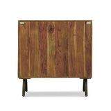 Christopher Knight Home® - Noble House - Harrington Mid-Century Modern Handcrafted Mango Wood Sideboard, Dark Brown