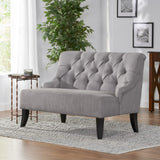 Christopher Knight Home® - Noble House - Nicole Contemporary Tufted Fabric Settee