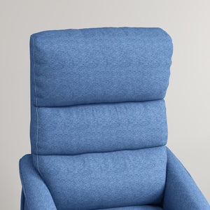 English Elm Electric Power Lift Recliner Chair with Wired Remote Linen Upholstery Living Room T3971P405809
