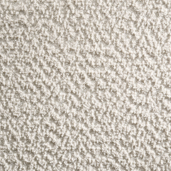 English Elm Mira Vanilla Boucle Tufted Upholstered Bench with Black Metal Frame, Channel Seating for Entryway Lounge B062P299935