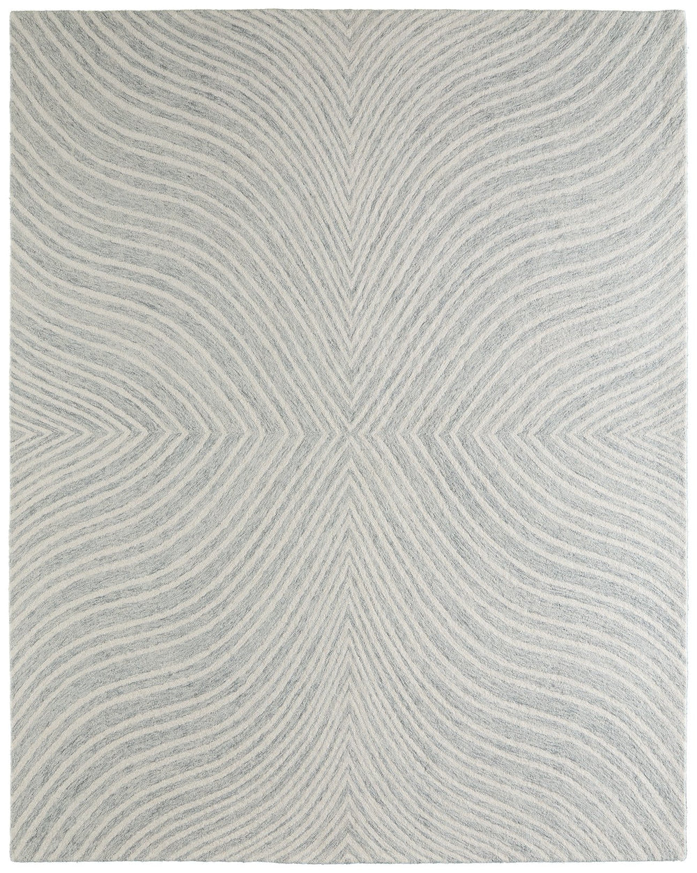 Feizy Rugs Wallace Hand-tufted Wool Area Rug – Stylish Abstract Design For High-traffic Spaces, Durable Comfort Gray,Ivory Wool Wal8a41fgry000f00