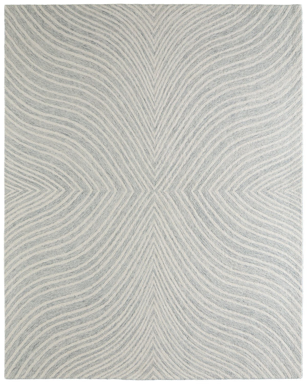 Feizy Rugs Wallace Hand-tufted Wool Area Rug – Stylish Abstract Design For High-traffic Spaces, Durable Comfort Gray,Ivory Wool Wal8a41fgry000f00
