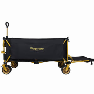 English Elm 67-1/2in Heavy Duty Beach Wagon All-terrain Wheels Foldable Tailgate 480lb Capacity W2932P349287