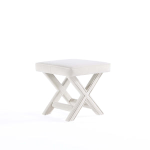 English Elm Abigail Velvet Accent Bench In Cream - Chic, Compact & Comfortable Seating For Any Room Decor B365P398205