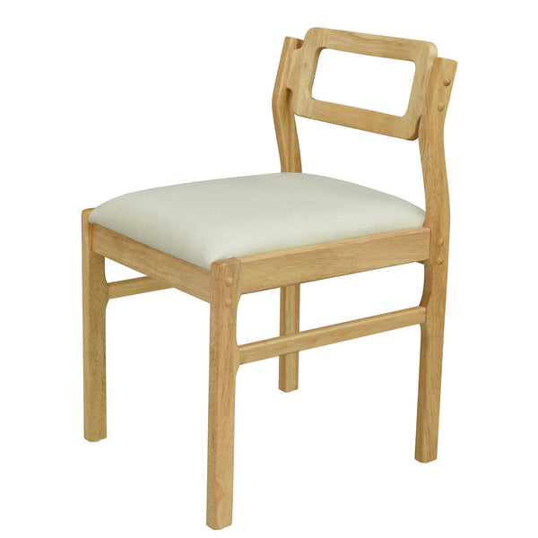 English Elm Topmax Rubberwood Extendable Dining Set with Drop Leaves and Linen Chairs for Four SP000080AAA