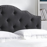 Christopher Knight Home® - Noble House - Cordeaux Contemporary Upholstered Queen/Full Headboard