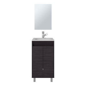 English Elm Colville Floating Wall Mount Vanity Cabinet Matte Finish Modern Bathroom Storage B092P439925
