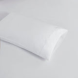 Madison Park 600 Thread Count Casual Pima Cotton Sheet Set MP20-7165 White