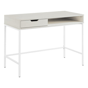 OSP Home Furnishings Contempo 40" Desk White Oak