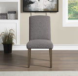 OSP Home Furnishings Everly Dining Chair  - Set of 2 Charcoal