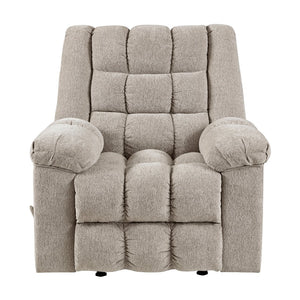 English Elm Gentle Rocking Reclining Chair with Chenille Upholstery, Ultra-Comfort Seat, Smooth Motion Recliner for Living Room Relaxation and Support Light Brown 41 L x 32 W x 29 H B011P347312