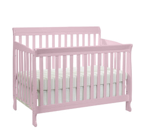 English Elm Brees Island Convertible Crib with Belgrave Curves and Dual Tone Veneer Nursery Design B022P204858
