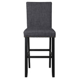 English Elm Elyssia Grey Bar Chair With Padded Seat (Set Of 2)