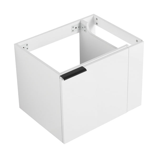 English Elm 24" Modern Bathroom Vanity Sink Combo - Stylish White Oak Cabinet With Soft-Close Doors & Storage W1972P204943