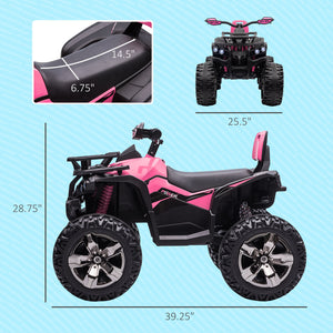 English Elm Aosom Kids Pedal Go Kart Sporty Ride on with Adjustable Seat and Eva Wheels W2225P229679