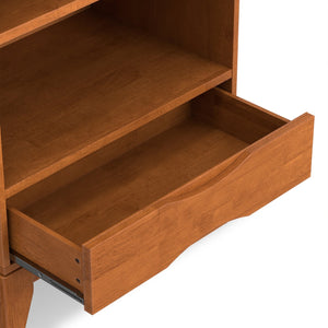 English Elm Harper - Mid-Century Modern Bookcase With Adjustable Shelves & Drawer For Stylish Storage Solutions B136P158716