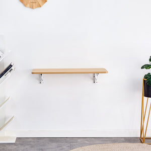 English Elm Laundry Wall Mounted Folding Table – Space-Saving Design, Perfect For Home Office, Kitchen & More! W3226P278937