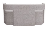 Papua Storage Bench Gray 109994 Zuo Modern